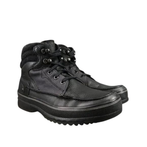 Sorel Shoes Mens 8 Boots Lace Up Kingston Peak Leather Waterproof Winter Chukka main image 8